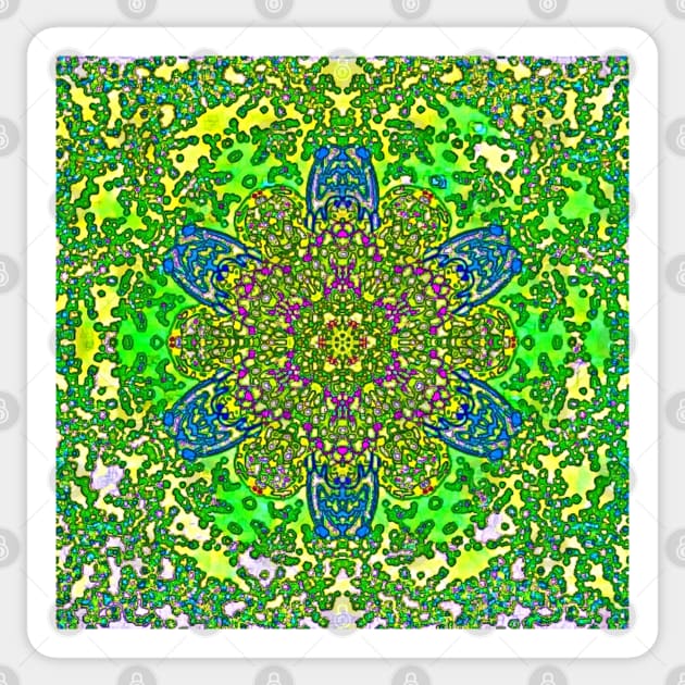 PRETTY ART MANDALA #30 Sticker by ArtemyRMT